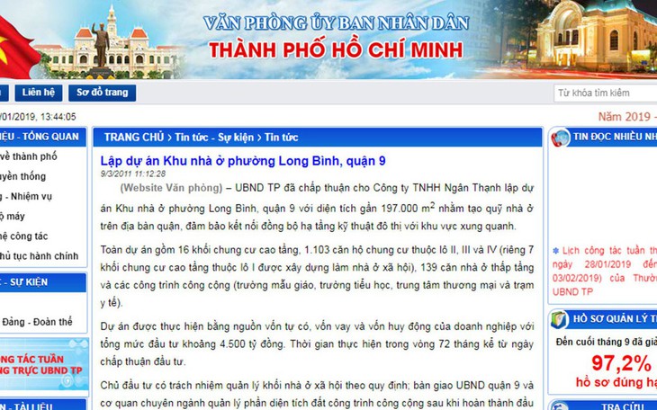 Nhập nhèm đất công, đất tư tại dự án nhà ở Long Bình