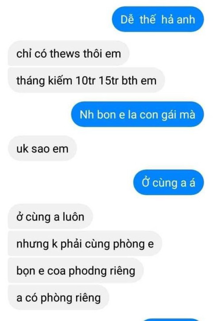 4 học trò lớp 7 bị dụ đi làm ‘việc nhẹ lương cao’ - Ảnh 1.