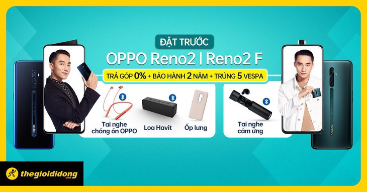 Nhận bộ quà khủng khi đặt trước OPPO Reno2 Series tại Thế Giới Di Động - Ảnh 1.