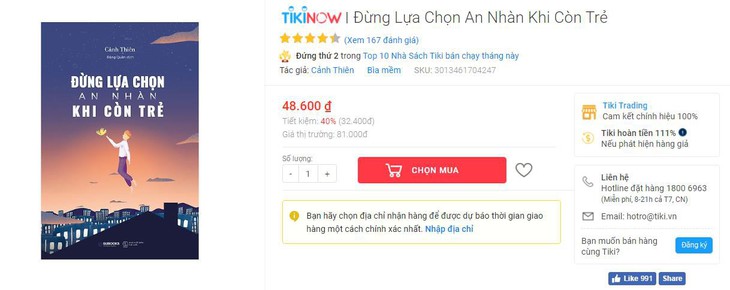 4 quyển sách có lượng tiêu thụ khủng nhất tại Hội Sách Online - Ảnh 1.