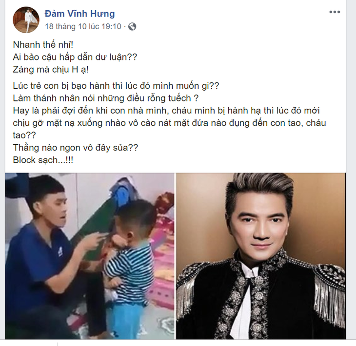 Đàm Vĩnh Hưng vi phạm pháp luật khi treo thưởng đánh người cha bạo hành? - Ảnh 3.