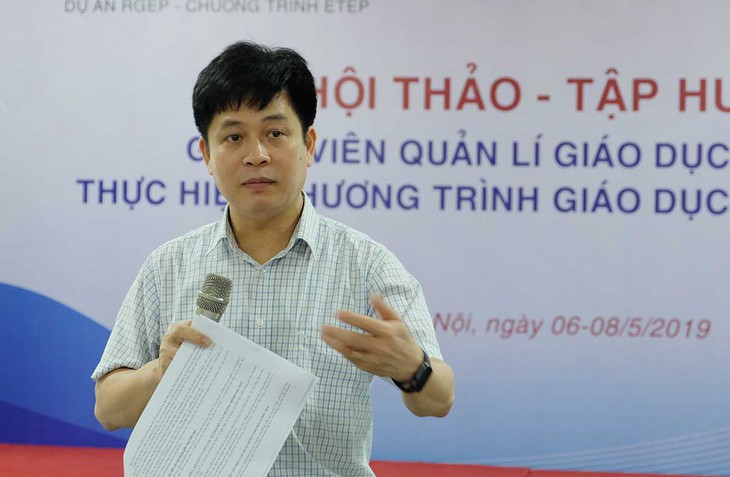 Đổi mới giáo dục không phải bắt đầu từ số 0 - Ảnh 2. Đổi mới giáo dục không phải bắt đầu từ số 0 - Ảnh 2.