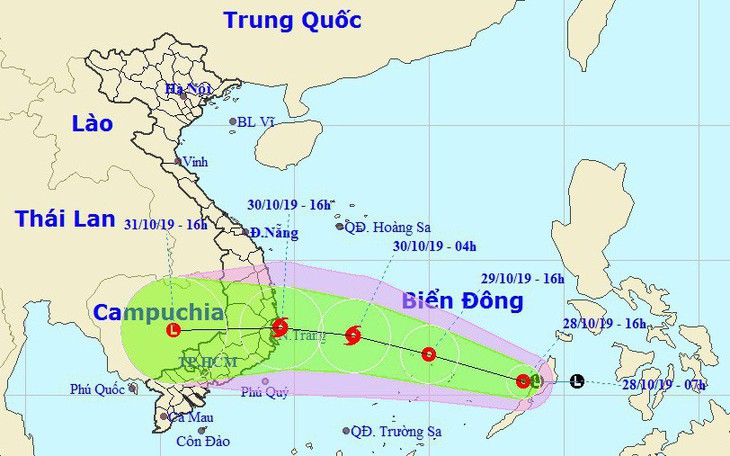 Áp thấp nhiệt đới gây sóng gió dữ dội trên Biển Đông, cảnh báo khẩn cấp