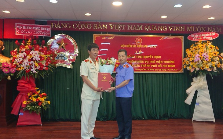 Ông Mai Trung Thành làm phó viện trưởng VKSND TP.HCM