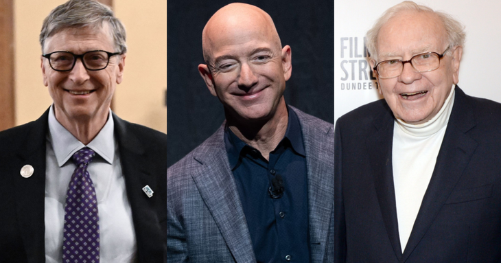 Tỉ phú Jeff Bezos vẫn giàu nhất nước Mỹ, vợ cũ đứng thứ 15 - Ảnh 1.