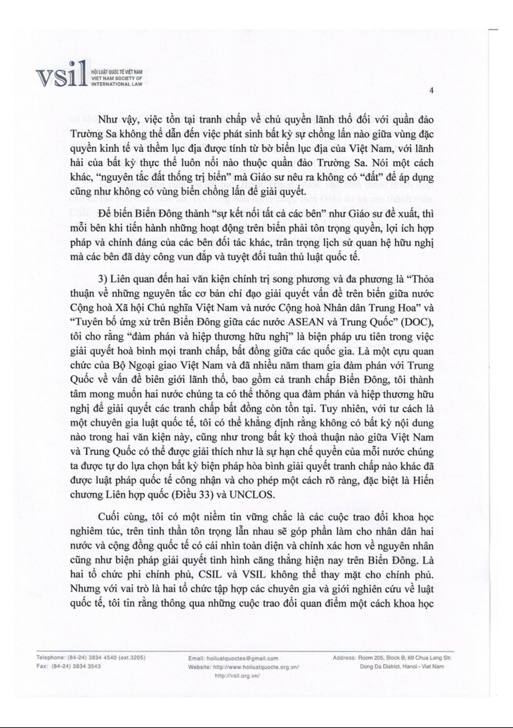 Hội Luật quốc tế Việt Nam đấu luật với Trung Quốc về Biển Đông - Ảnh 5.