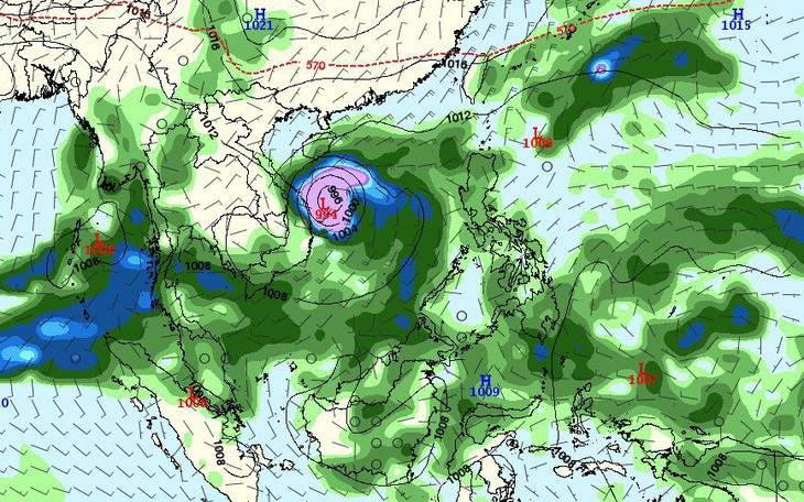 Bão số 5 mới vừa đi qua, Biển Đông có nguy cơ đón bão mới