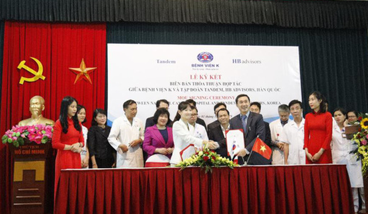 Hợp tác với Hàn Quốc mở trung tâm điều trị ung thư tiêu chuẩn quốc tế - Ảnh 1. Hợp tác với Hàn Quốc mở trung tâm điều trị ung thư tiêu chuẩn quốc tế - Ảnh 1.