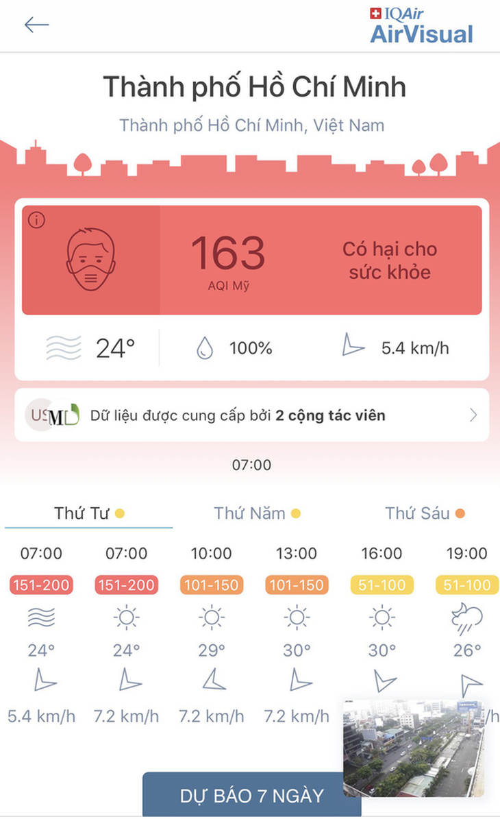 TP.HCM tù mù từ sáng đến trưa, ứng dụng môi trường cảnh báo nguy hại - Ảnh 4.