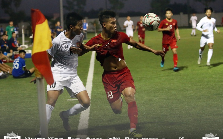 U22 Việt Nam hòa Myanmar 2-2 trước khi dự SEA Games 2019