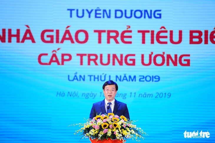 75 nhà giáo trẻ tiêu biểu nhận giải thưởng của Trung ương Đoàn - Ảnh 4.