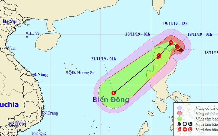 Miền Bắc mưa rét, bão Kalmaegi suy yếu khi vào Biển Đông