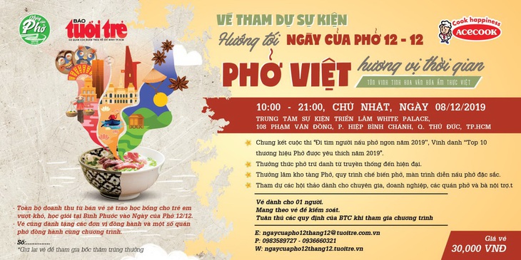 NSND Hồng Vân làm giám khảo danh dự trong Ngày của phở - Ảnh 1.