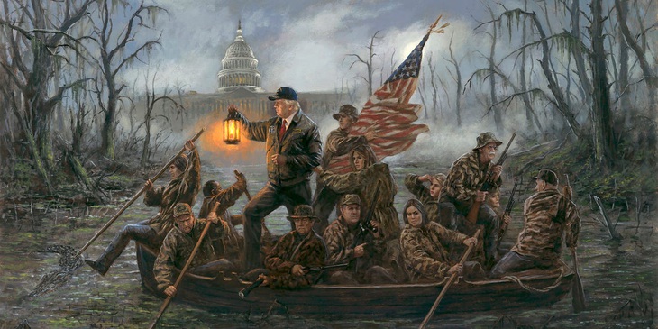 Ai photoshop hình cho ông Trump? - Ảnh 3. Ai photoshop hình cho ông Trump? - Ảnh 3.