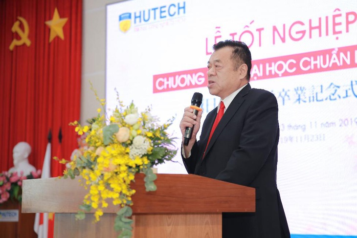 Long trọng lễ tốt nghiệp khóa đầu tiên chương trình Đại học theo chuẩn Nhật Bản - Ảnh 3. Long trọng lễ tốt nghiệp khóa đầu tiên chương trình Đại học theo chuẩn Nhật Bản - Ảnh 3.