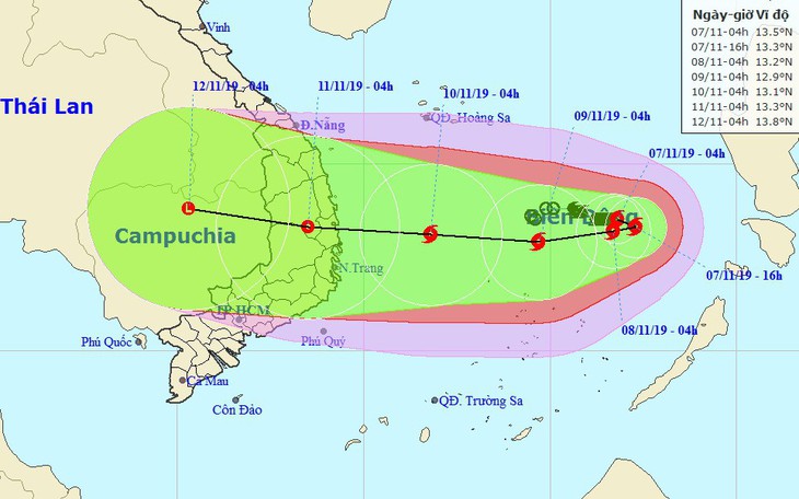 Bão số 6 vào đất liền gió giật cấp 13, rất phức tạp, vì sao? - Ảnh 1.