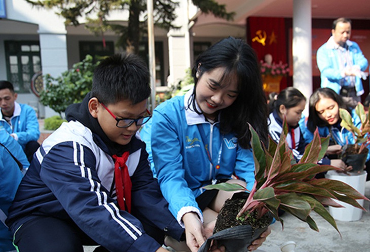 1.000 đại biểu thanh niên hội quân Hành trình Tôi yêu Tổ quốc tôi năm 2019 - Ảnh 1.