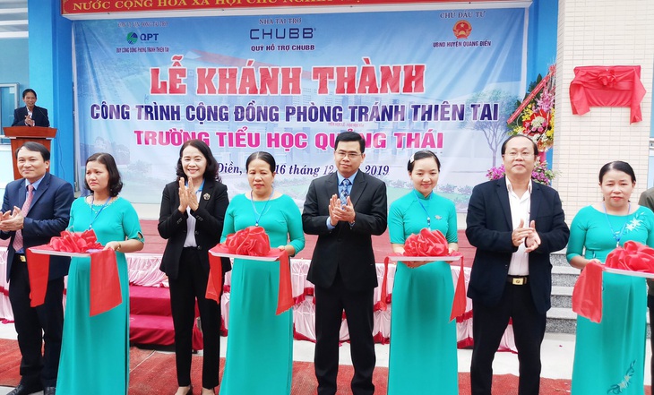 Chubb Life Việt Nam và Chubb Charitable Foundation khánh thành trường học tại Huế - Ảnh 2. Chubb Life Việt Nam và Chubb Charitable Foundation khánh thành trường học tại Huế - Ảnh 2.