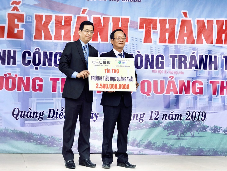 Chubb Life Việt Nam và Chubb Charitable Foundation khánh thành trường học tại Huế - Ảnh 4. Chubb Life Việt Nam và Chubb Charitable Foundation khánh thành trường học tại Huế - Ảnh 4.