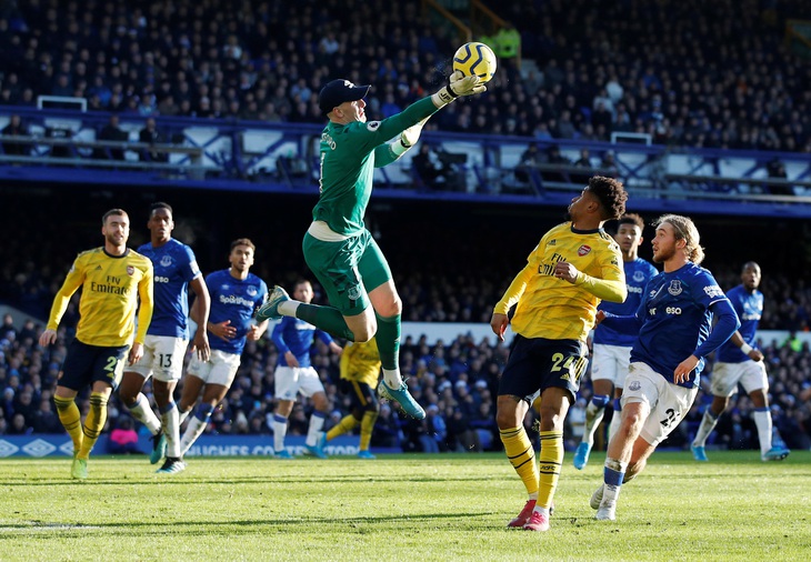 Arsenal chia điểm với Everton trên sân Goodison Park - Ảnh 2.