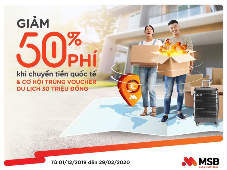 Cơ hội nhận voucher 30 triệu khi chuyển tiền định cư - Ảnh 1.