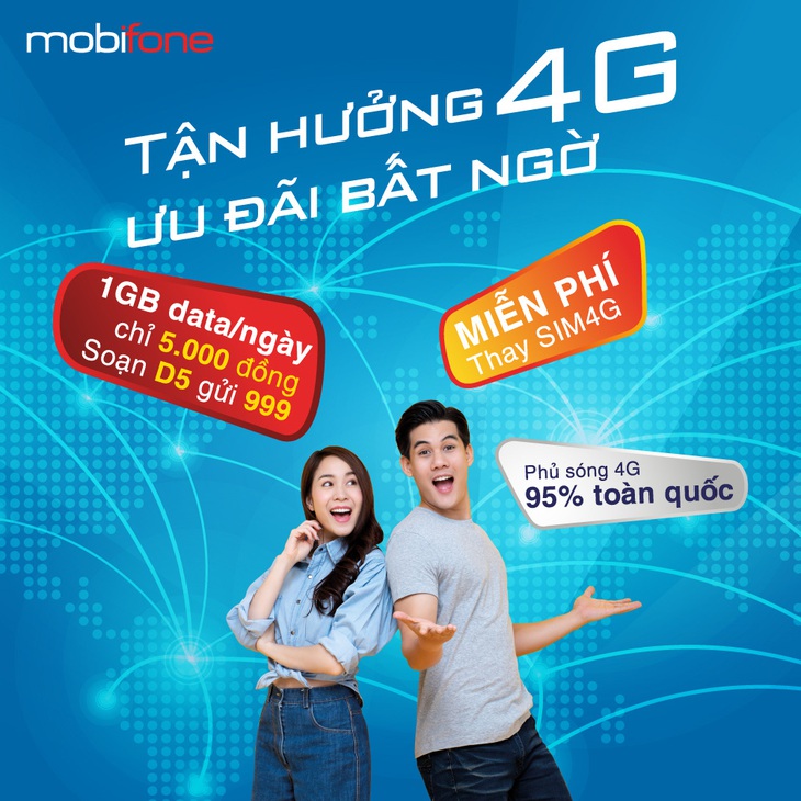 Nâng cấp điện thoại di động 4G giá hời cùng gói cước data siêu rẻ - Ảnh 1.