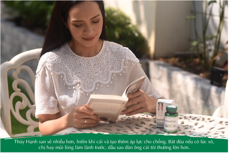 Thúy Hạnh bật mí 5 chiêu chăm chồng trong áp lực công việc cuối năm - Ảnh 7. Thúy Hạnh bật mí 5 chiêu chăm chồng trong áp lực công việc cuối năm - Ảnh 7.