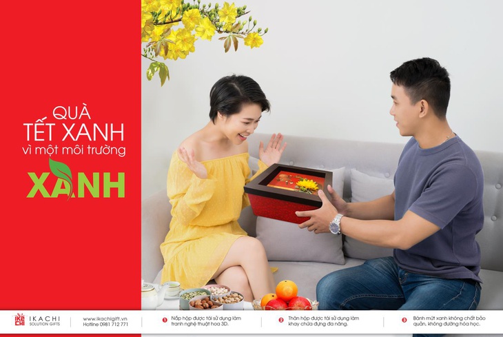 Xanh như quà Tết Ikachi - Ảnh 1.