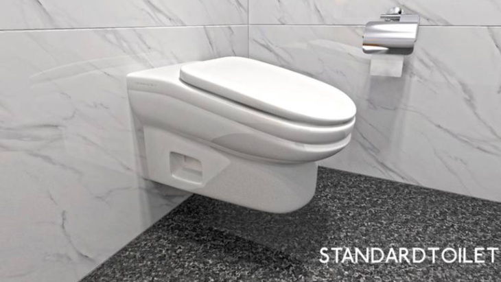 Sáng kiến bồn cầu dốc ngăn dân công sở trốn việc - Ảnh 1. Sáng kiến bồn cầu dốc ngăn dân công sở trốn việc - Ảnh 1.