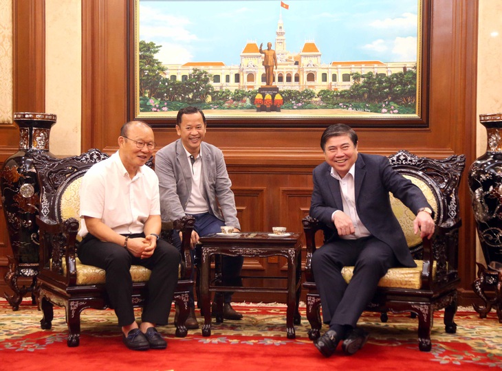 Ông Park muốn tuyển Việt Nam thi đấu một giải chính thức tại TP.HCM - Ảnh 1. Ông Park muốn tuyển Việt Nam thi đấu một giải chính thức tại TP.HCM - Ảnh 1.