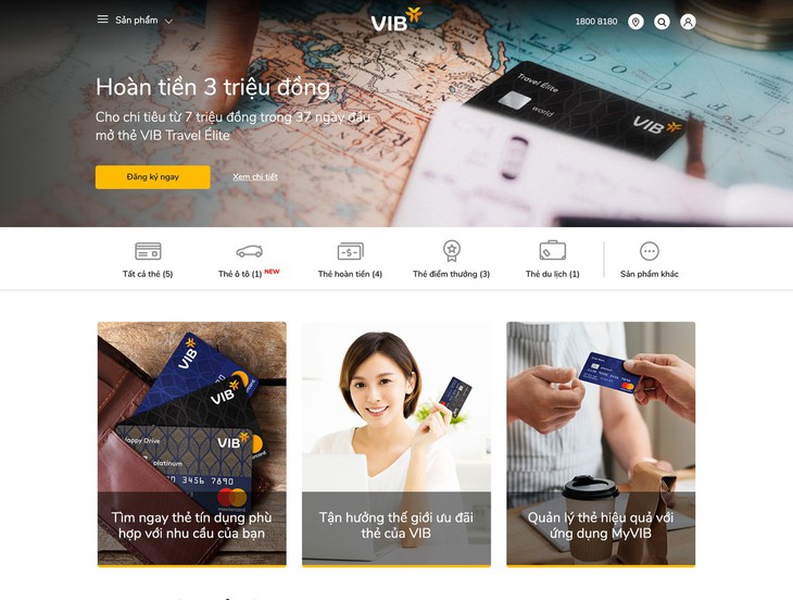 Những dịch vụ nổi bật trên website ngân hàng số VIB - Ảnh 2. Những dịch vụ nổi bật trên website ngân hàng số VIB - Ảnh 2.