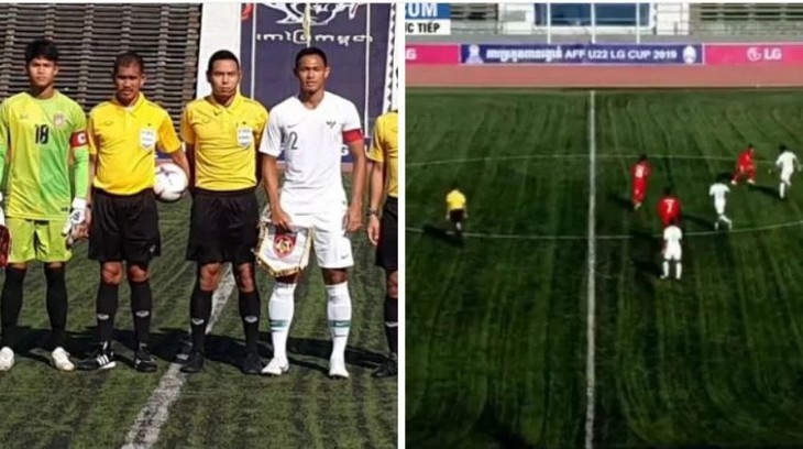 Các SVĐ tổ chức Giải vô địch U-22 Đông Nam Á 2019 bị chê thậm tệ - Ảnh 1. Các SVĐ tổ chức Giải vô địch U-22 Đông Nam Á 2019 bị chê thậm tệ - Ảnh 1.