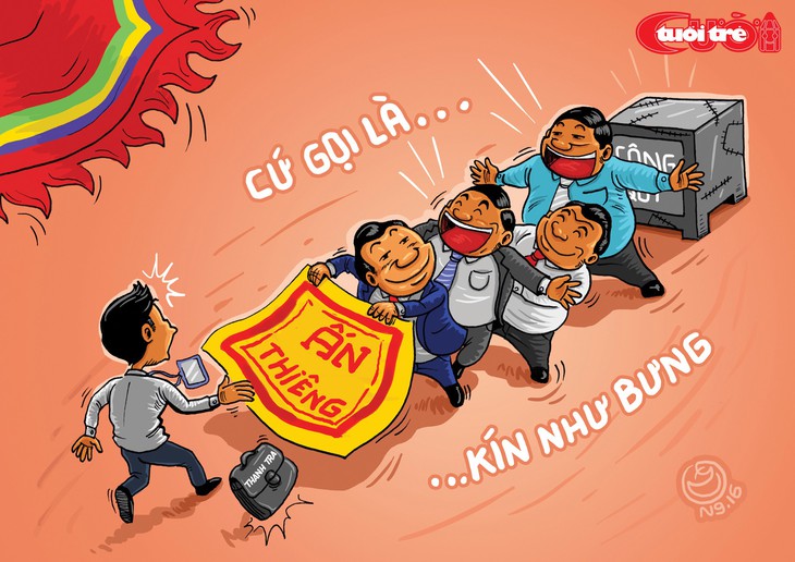 Khi quan đi lễ - Ảnh 4. Khi quan đi lễ - Ảnh 4.
