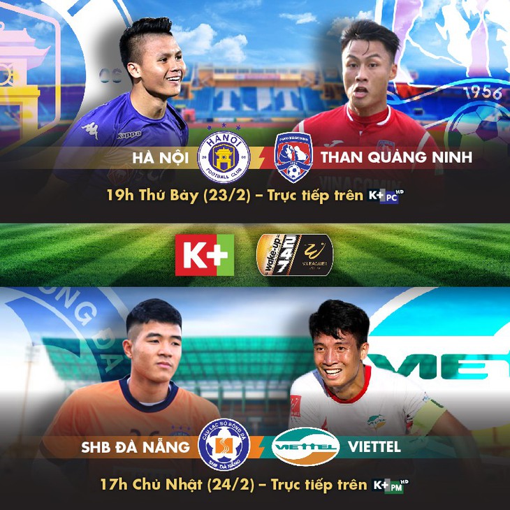 K+ phát sóng giải V-League 2019 - Ảnh 1. K+ phát sóng giải V-League 2019 - Ảnh 1.