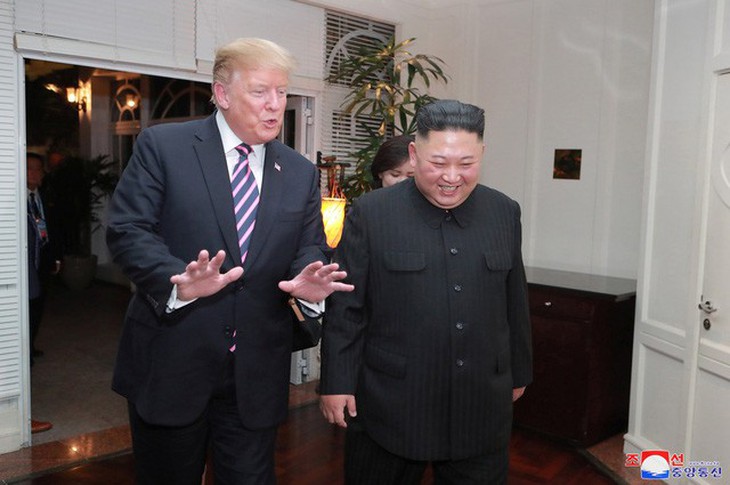 Báo Triều Tiên: Hai ông Trump - Kim đã thảo luận sâu và chân thành - Ảnh 1. Báo Triều Tiên: Hai ông Trump - Kim đã thảo luận sâu và chân thành - Ảnh 1.