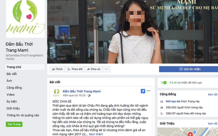 Phạt chủ trang facebook đầm bầu 20 triệu vì đưa tin xạo về dịch tả heo