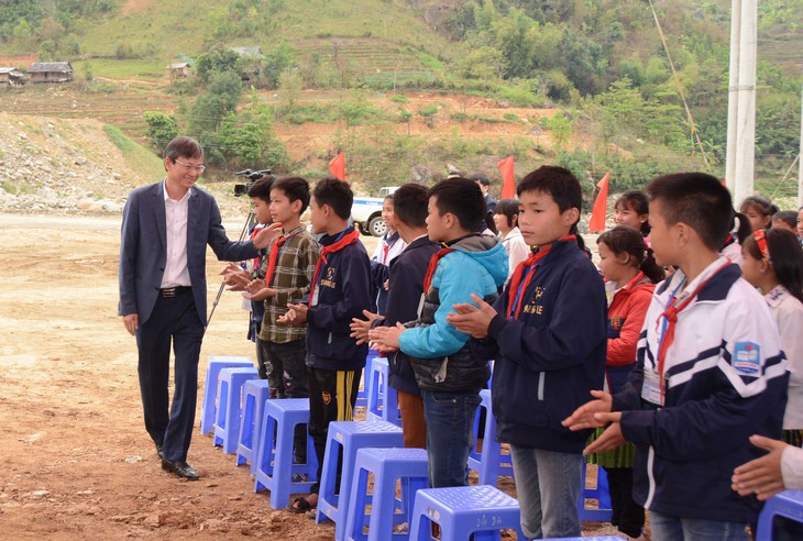 EVN tài trợ 29 tỉ đồng xây dựng lại cụm trường học tại xã Nặm Păm - Ảnh 3. EVN tài trợ 29 tỉ đồng xây dựng lại cụm trường học tại xã Nặm Păm - Ảnh 3.