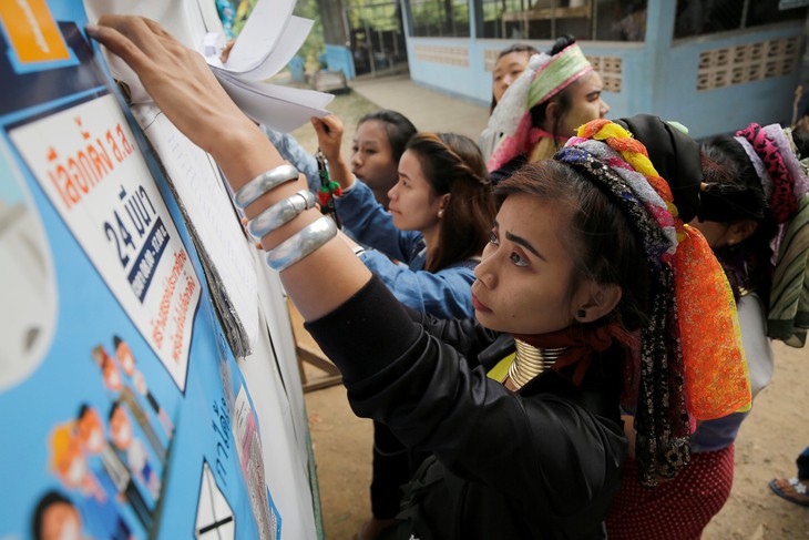 Hôm nay người dân Thái nô nức đi bầu cử - Ảnh 7.