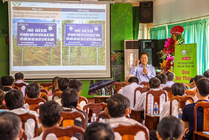 Bayer và các bên liên quan ra mắt giải pháp trồng lại cà phê - Ảnh 1.