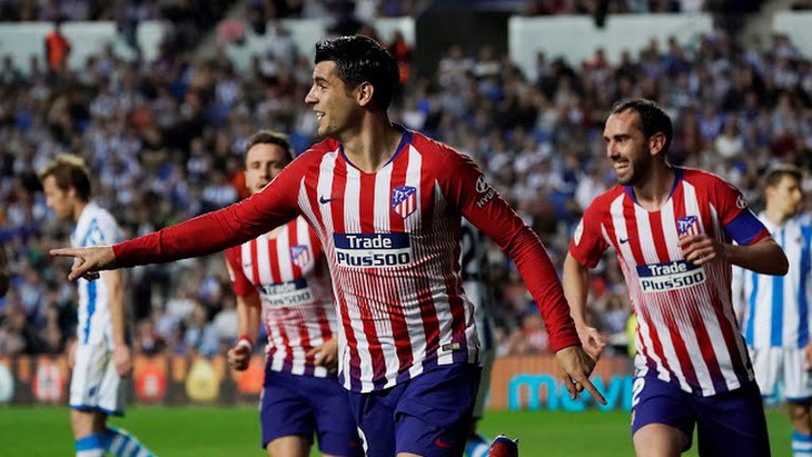 Morata tỏa sáng, Atletico kiên cường bám đuổi Barcelona - Ảnh 3.