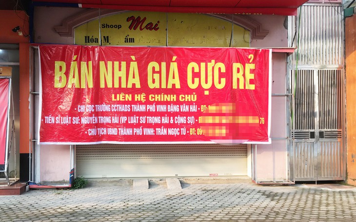 Chủ tịch TP Vinh khẳng định không ‘bán nhà giá cực rẻ’