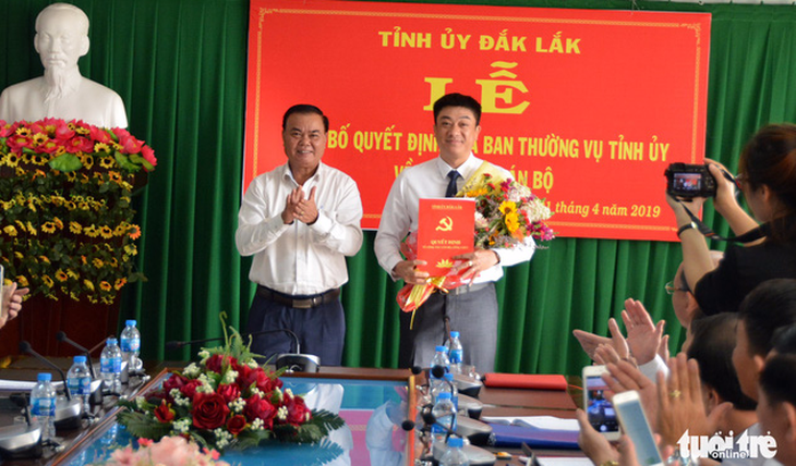 Ông Từ Thái Giang làm bí thư Thành ủy Buôn Ma Thuột - Ảnh 1.