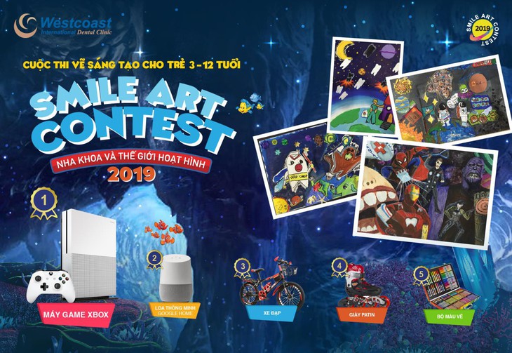 Smile Art Contest 2019: Cuộc thi vẽ tranh sáng tạo chủ đề nha khoa - Ảnh 1.