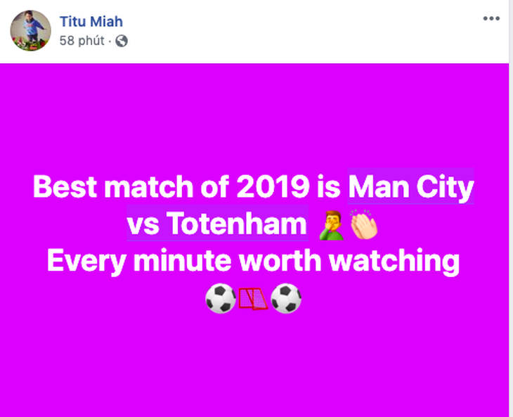 Cộng đồng mạng lên cơn sốt với trận cầu không tưởng giữa MC và Tottenham - Ảnh 5.