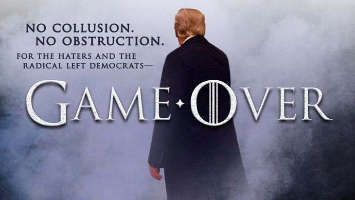 Ông Trump chế ảnh từ bộ phim Game of Thrones, HBO yêu cầu ngưng - Ảnh 1.