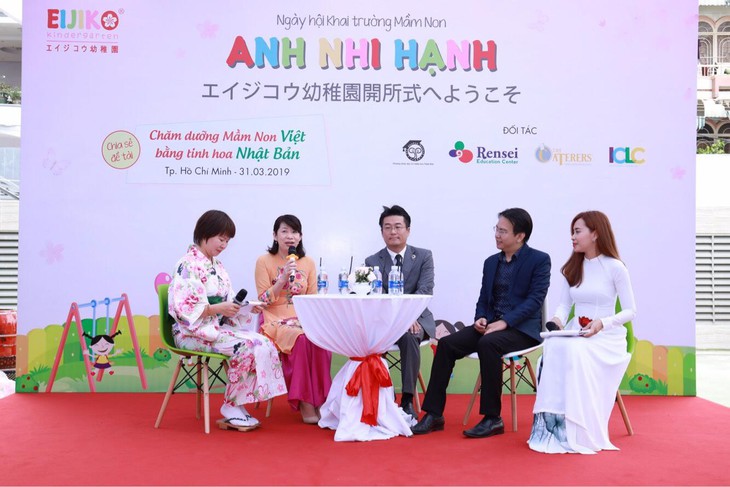 Eijiko tạo dựng môi trường mầm non Nhật Bản tại Việt Nam - Ảnh 1. Eijiko tạo dựng môi trường mầm non Nhật Bản tại Việt Nam - Ảnh 1.