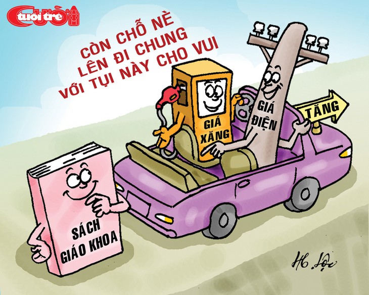 Chùm tranh biếm họa: Lên luôn! - Ảnh 4. Chùm tranh biếm họa: Lên luôn! - Ảnh 4.