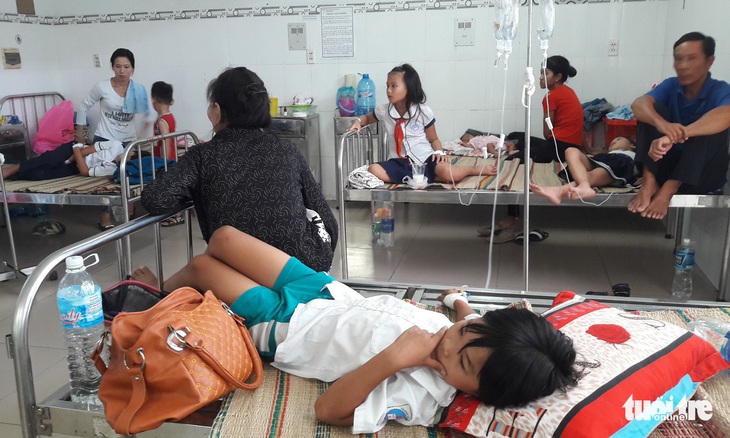37 học sinh đau bụng, ói... sau khi uống sữa miễn phí ở trường - Ảnh 2.