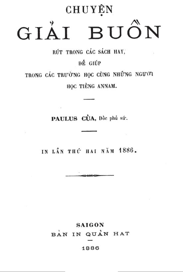 Những nhân vật đầu tiên trong tiến trình chữ quốc ngữ - Kỳ 6:  Nhà báo quốc ngữ đầu tiên - Ảnh 3.