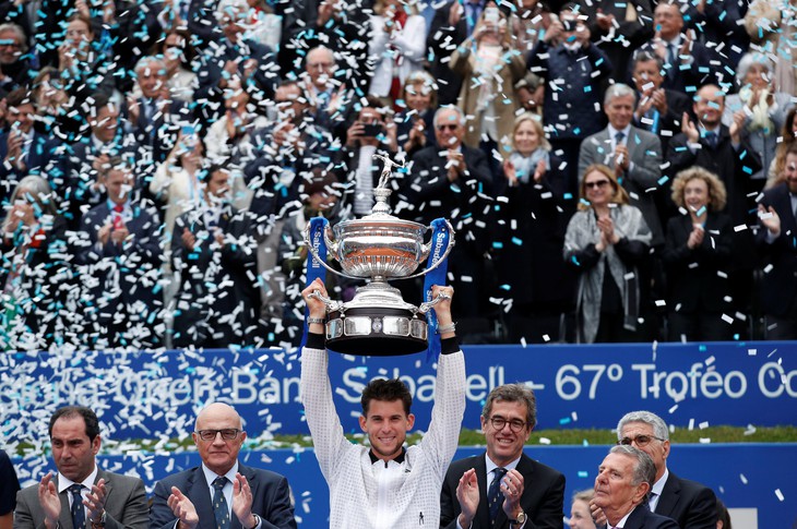 Thể hiện bản lĩnh tuyệt vời, Thiem lên ngôi ở Barcelona Open 2019 - Ảnh 1.